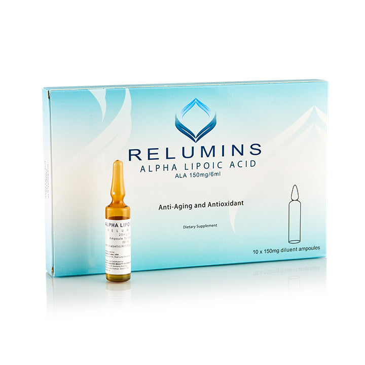 Relumins Alpha Lipoic Acid 150mg/6ml – 10 Ampoules