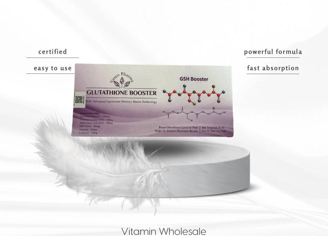 Glutathione Booster – Advanced Liposomal Formula | 10 x 5ml Ampoules