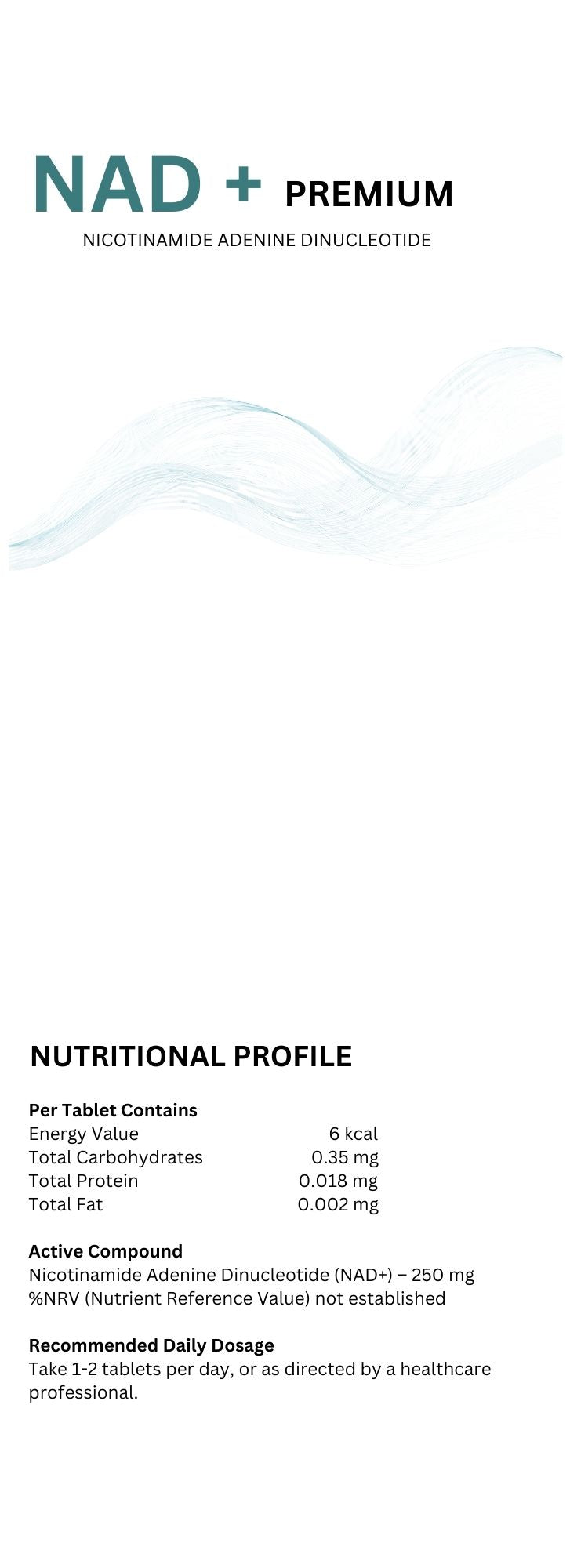 NAD+ Premium – Advanced Cellular Support (Tablets) PRE ORDER!!!