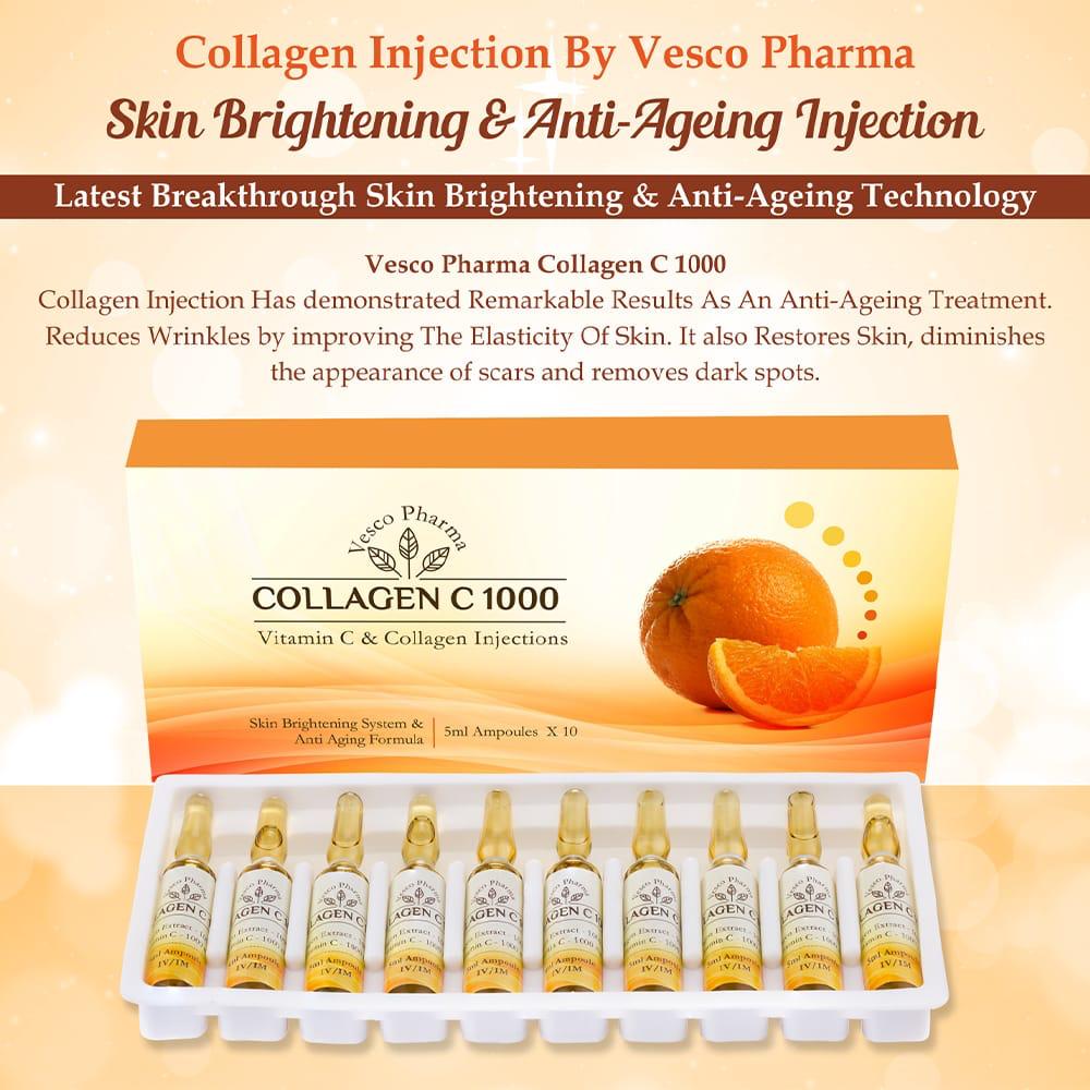 Collagen C 1000 + Q10 – 10 x 5ml Ampoules
