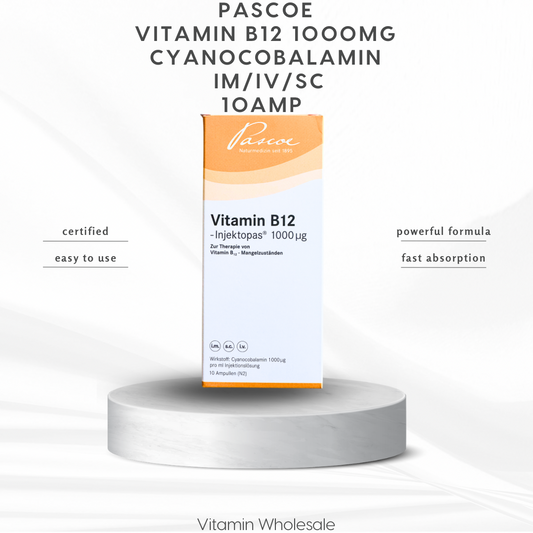 Pascoe - vitamin B12 1000mg 10 x 1ml amp