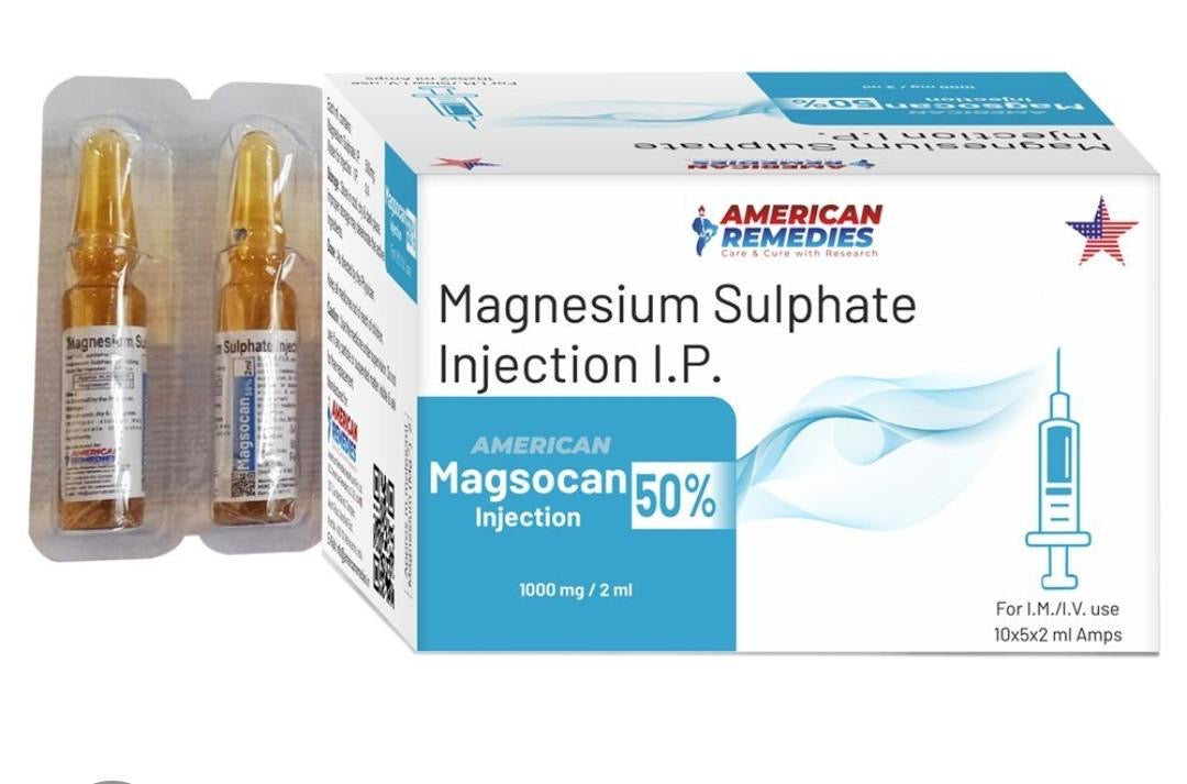 Magnesium Sulphate 10 x 2ml Amp – High-Quality Mineral Support