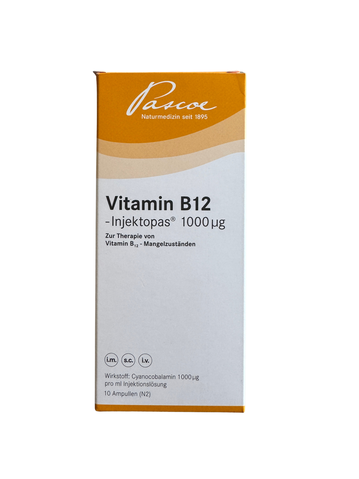 Pascoe - vitamin B12 1000mg 10 x 1ml amp