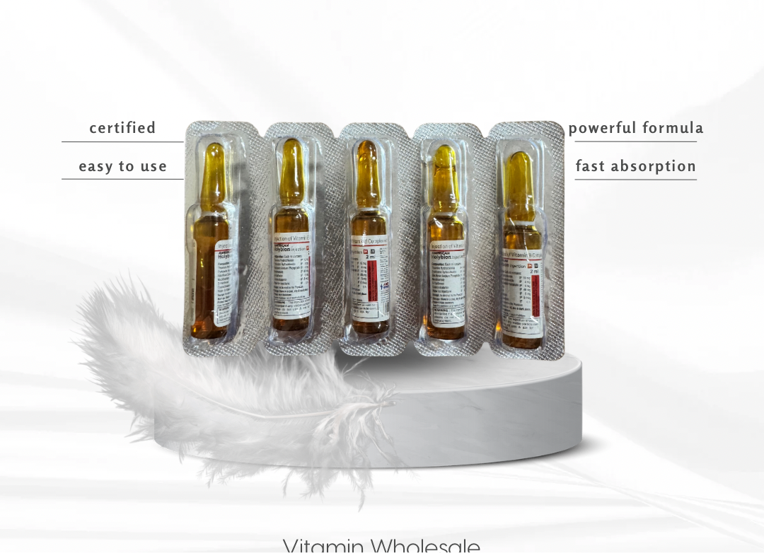 B Complex Vitamin Ampoule – 5 x 2ml (No Box)