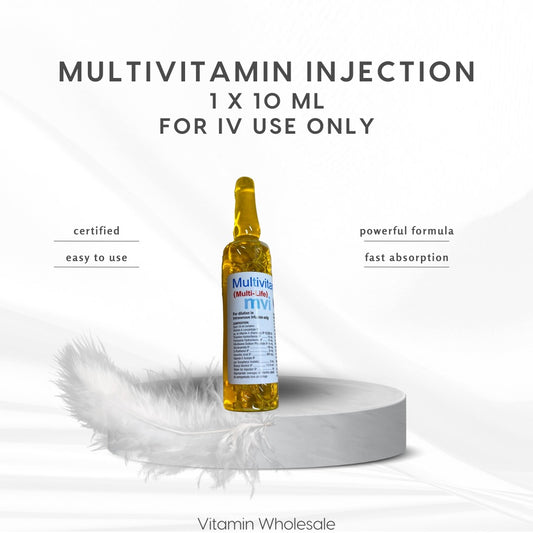 Multivitamin Injection for  Intravenous use only10ml ampoule