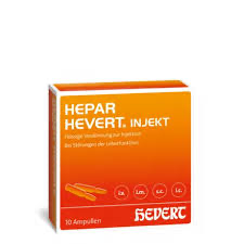 Hepar Hevert – Liver Support Formula (5 Ampoules, No Box)
2ml each
Expiry Date: 04.2027