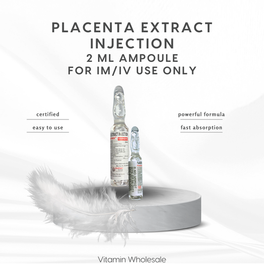Placenta Extract Injection 1 x 2ml ampoule IM/IV