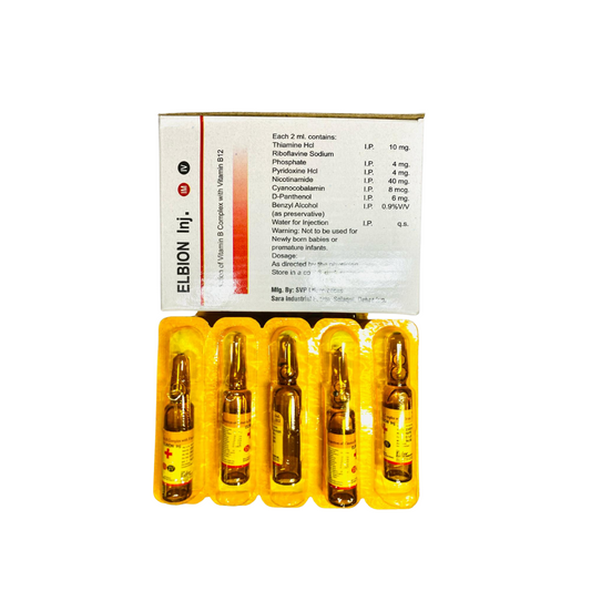 Vitamin B COMPLEX injection 5 z 2ml ampoule B complex drip