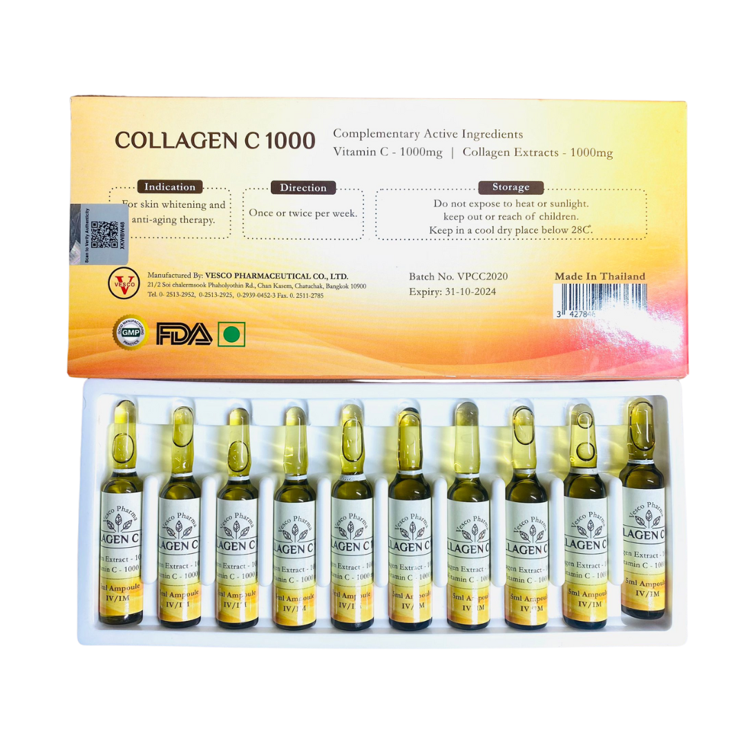 Collagen Q10 INJECTION  + Vitamin C 1000 IV/IM