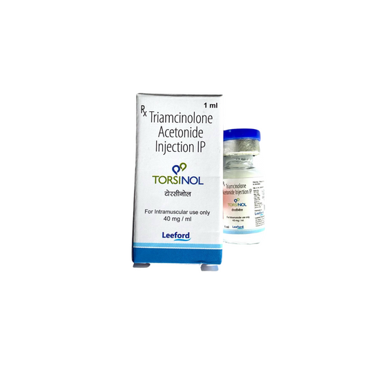 Triamcinolone Acetonide 40mg  1 x 1ml ampoule IM use/ HAYFEVER INJECTION