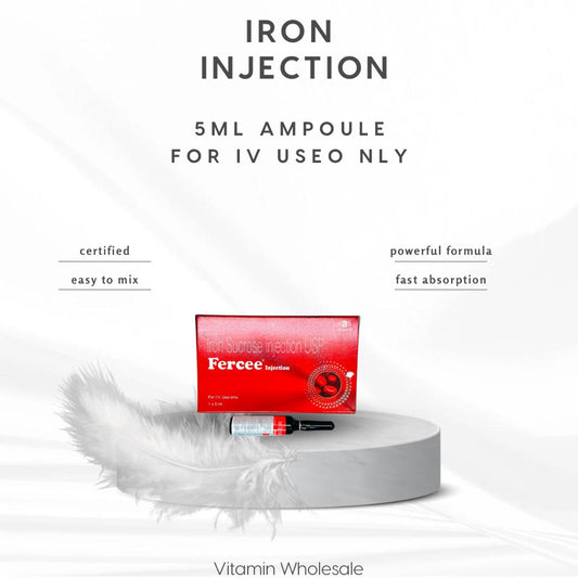 Iron Sucrose Injection 1 x 5ml ampoule Intravenous use IV