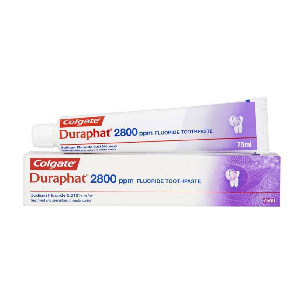 COLGATE DURAPHAT 2800 ppm FLUORIDE TOOTHPASTE 75ml